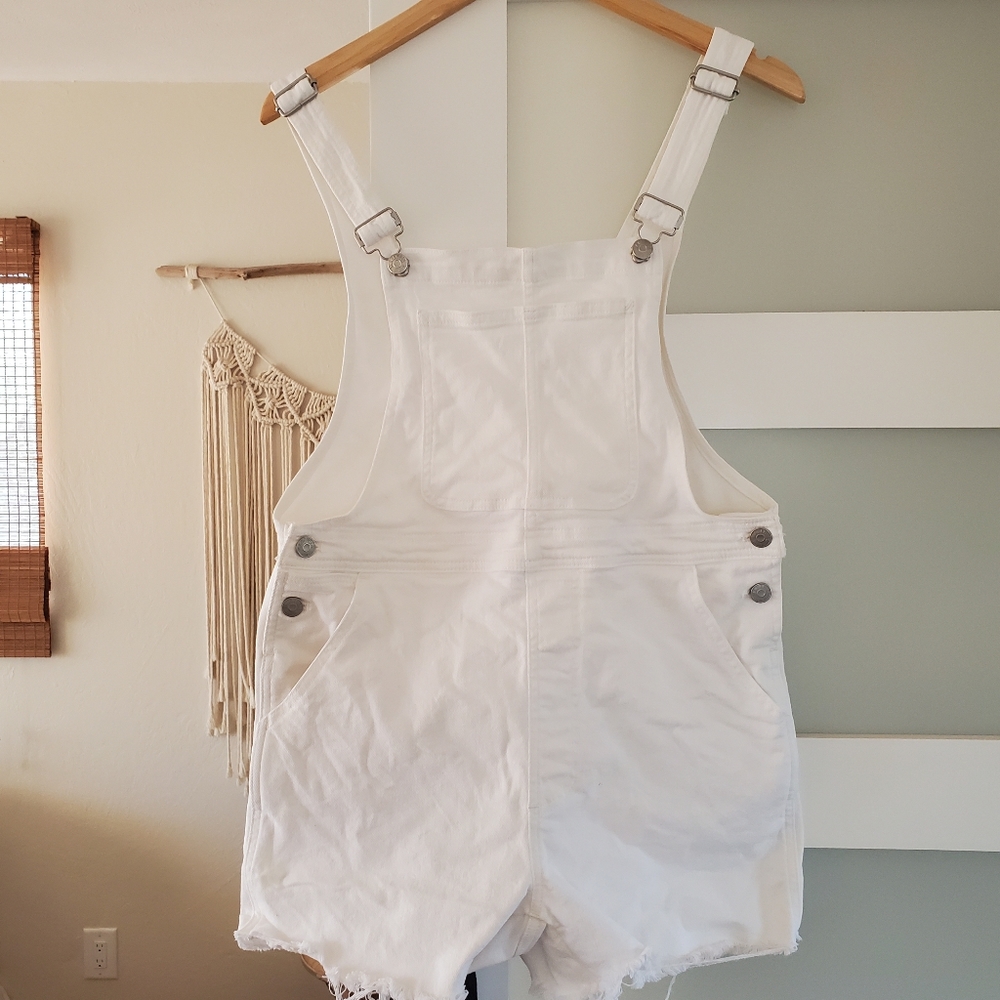 Madewell overalls shorts